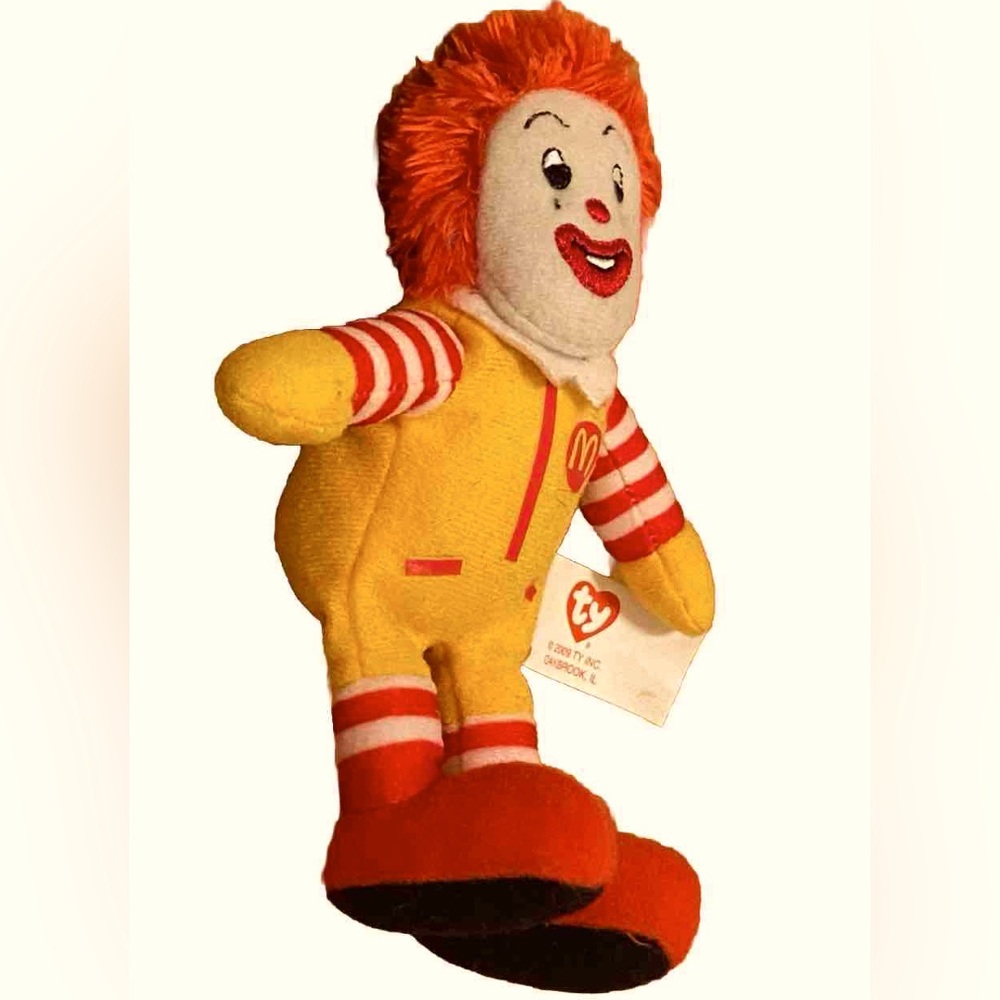 2009 Beany Ronald McDonald ty Plush